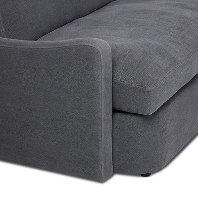 Four Hands Aurelia 3PC Sectional - 124" - Broadway Denim