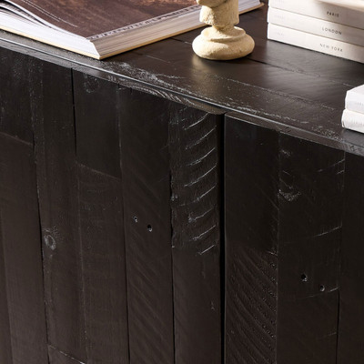 Four Hands Perot Sideboard - Aged Black Pine