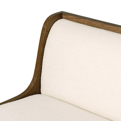 Four Hands Priscilla Dining Bench - 74" - Crypton Wayfarer Snow