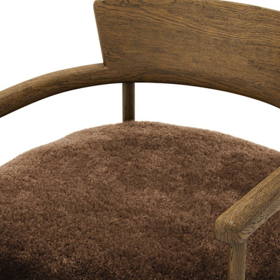 Four Hands Bennett Chair - Amber Shearling