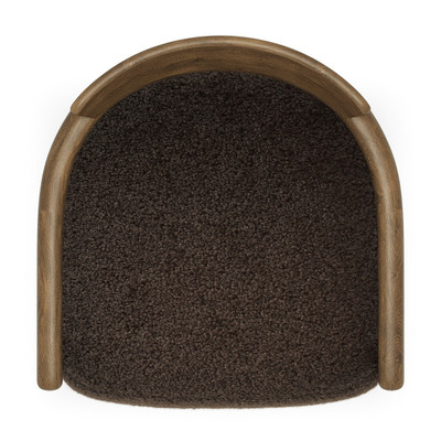 Four Hands Bennett Chair - Cocoa Shearling