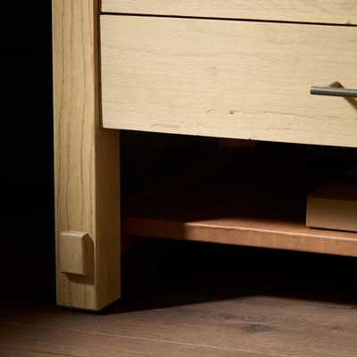 Four Hands Blake Large Nightstand - Washed Ash