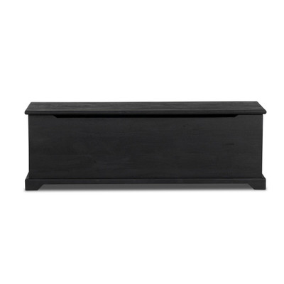 Four Hands Quintin Trunk - Dark Totem