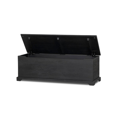 Four Hands Quintin Trunk - Dark Totem