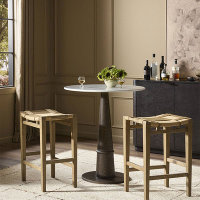 Four Hands Norma Stool - Drifted Oak - Counter