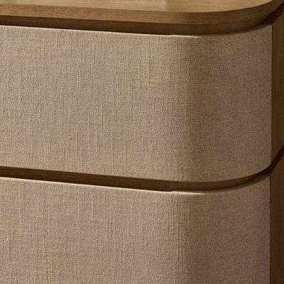 Four Hands Mariella 6 Drawer Dresser - Beige Painted Linen