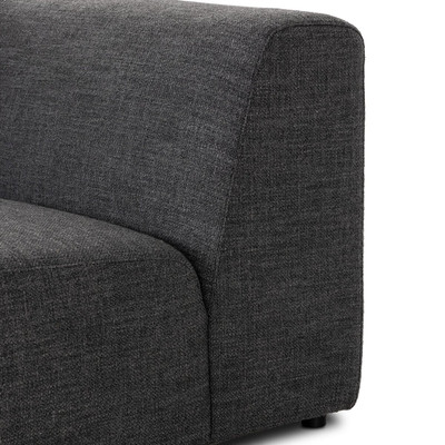 Four Hands Lawndale Corner PC - Saxon Charcoal