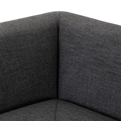 Four Hands Lawndale Corner PC - Saxon Charcoal