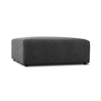 Four Hands Lawndale Ottoman PC - Saxon Charcoal