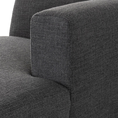 Four Hands Lawndale RAF Chaise PC - Saxon Charcoal