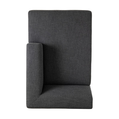 Four Hands Lawndale RAF Chaise PC - Saxon Charcoal