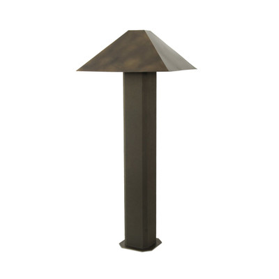 Four Hands Kenric Floor Lamp - Burnished Brass Iron