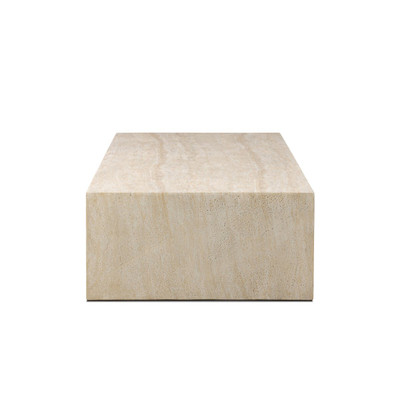 Four Hands Brad Coffee Table - Faux Travertine