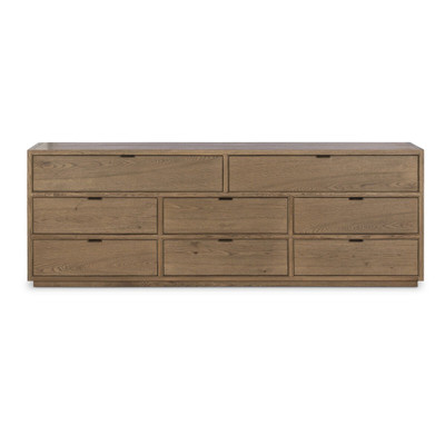 Four Hands Kodo 8 Drawer Dresser - Light Brown Oak