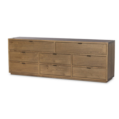 Four Hands Kodo 8 Drawer Dresser - Light Brown Oak