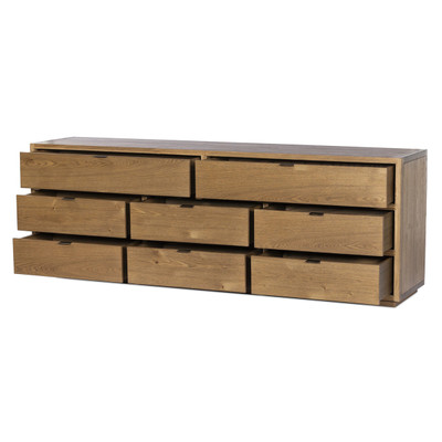 Four Hands Kodo 8 Drawer Dresser - Light Brown Oak