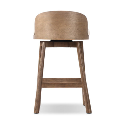 Four Hands Cloris Swivel Counter Stool - Thames Cream