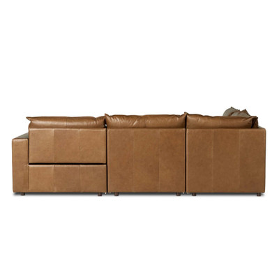 Four Hands Kosa Power Recliner 5Pc Sectional - Sonoma Chestnut