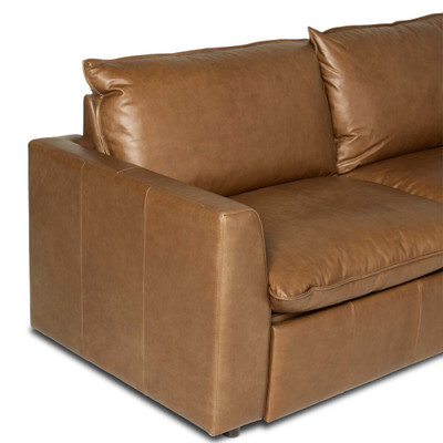 Four Hands Kosa Power Recliner 5Pc Sectional - Sonoma Chestnut
