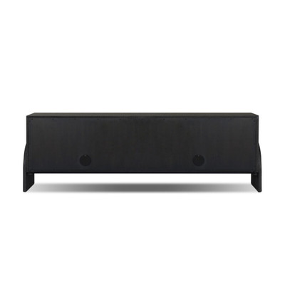 Four Hands Cressida Media Console - Black Linen