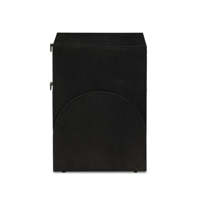 Four Hands Cressida Nightstand - Black Linen