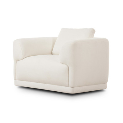 Four Hands Paulette Swivel Chair - Crypton Nomad Marshmallow