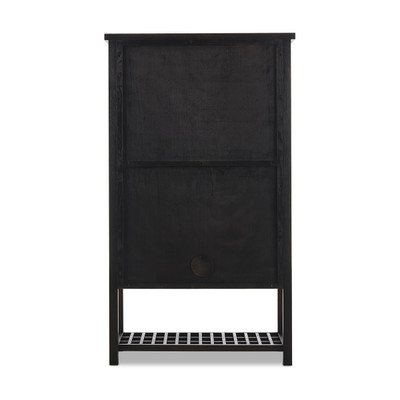 Four Hands Dalton Cabinet - Smoked Black (Closeout)