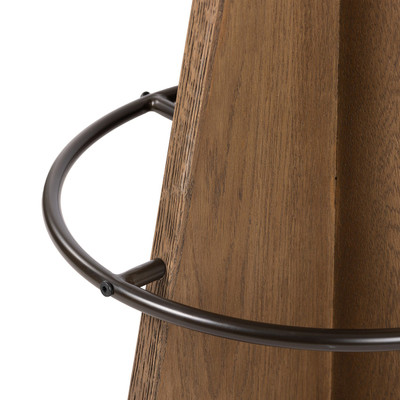 Four Hands Damon Swivel Bar Stool - Surrey Plum