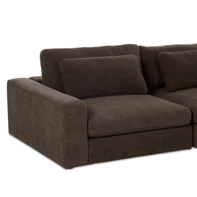 Four Hands Bloor 8 PC Sectional W/ Ottoman - Landale Charcoal