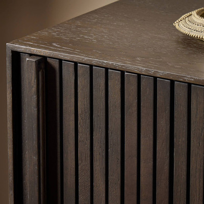 Four Hands Leo 8 Drawer Dresser - Smoked Black