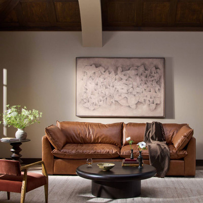 Four Hands Kosa Sofa - 108" - Sonoma Chestnut