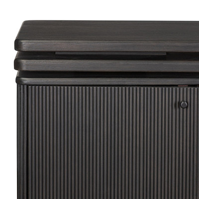 Four Hands Weston Rotating Desk - Black Parawood