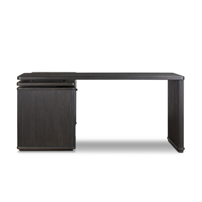 Four Hands Weston Rotating Desk - Black Parawood