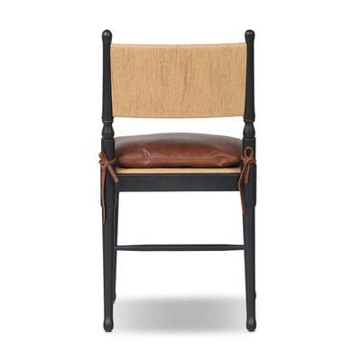 Four Hands Fayth Dining Chair with Cushion - Dulane Mahogany
