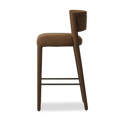 Four Hands Beverly Bar Stool - Crypton Nomad Mushroom
