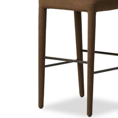 Four Hands Beverly Bar Stool - Crypton Nomad Mushroom