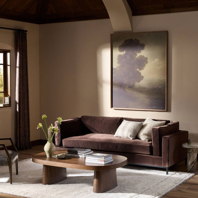 Four Hands Grammercy Sofa - 92" - Surrey Cocoa