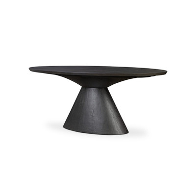 Four Hands Uma Dining Table - Smoked Black
