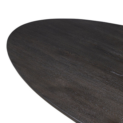 Four Hands Uma Dining Table - Smoked Black