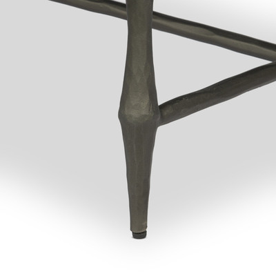 Four Hands Sandra Coffee Table - Smoke and Russet Marble