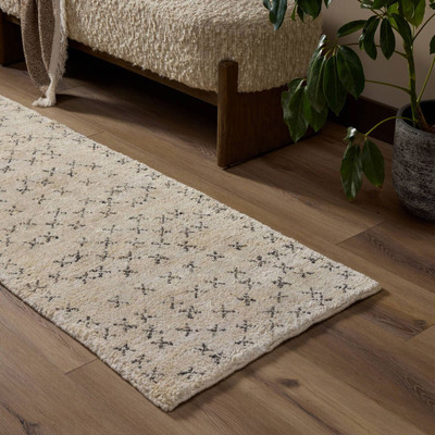 Four Hands Payal Hand - Knotted Rug - Payal Natural - Runner - 2.5'x9'