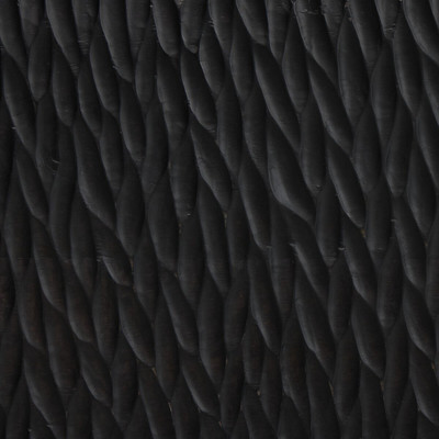 Four Hands Shevall Nightstand - Carved Black Mango