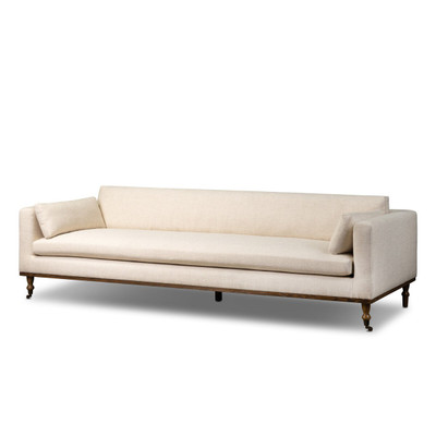 Four Hands Harlin Sofa - 96" - Thames Cream