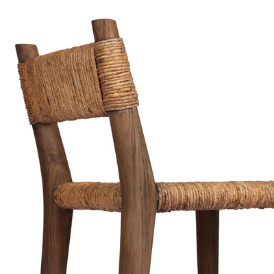 Four Hands Bovard Dining Chair - Stained Toasted Brown