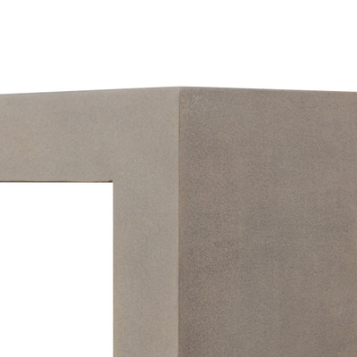 Four Hands Parish Outdoor Console Table - Grey Concrete