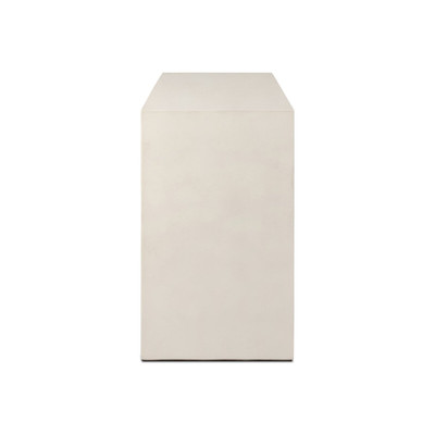 Four Hands Parish Outdoor Console Table - White Concrete