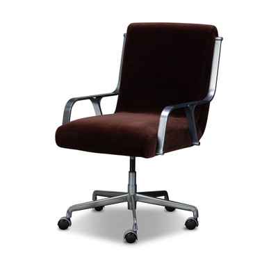 Four Hands Lou Desk Chair - Surrey Plum