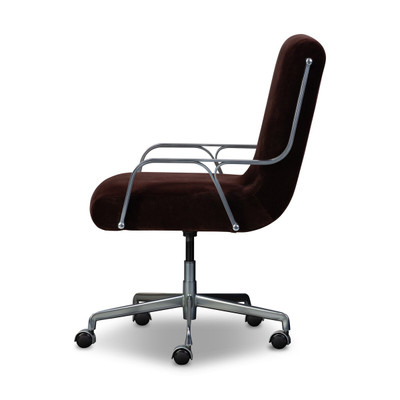 Four Hands Lou Desk Chair - Surrey Plum