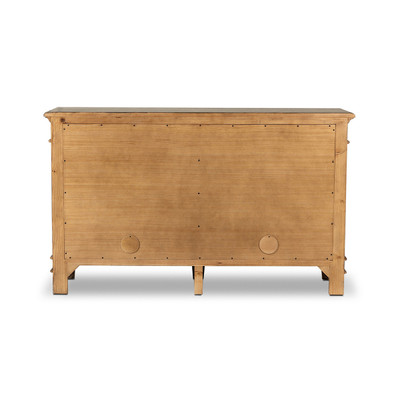 Four Hands Marjorie 4 Door Sideboard - Distressed Black