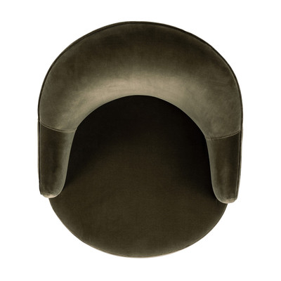 Four Hands Aurora Swivel Chair - Surrey Olive